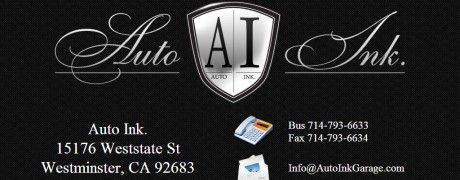 AutoInk Garage Homepage