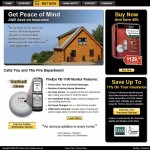 FireEar Landing Page - Peace of Mind