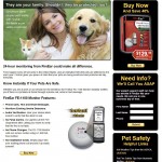 FireEar Landing Page - Pet Safety