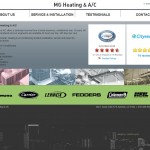 MG Heating and Air Conditioning Homepage