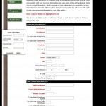 Wall Street Mortgage Application Page