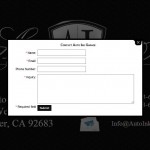 AutoInk Garage Contact Form