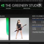The Greenery Studio White Screen Page